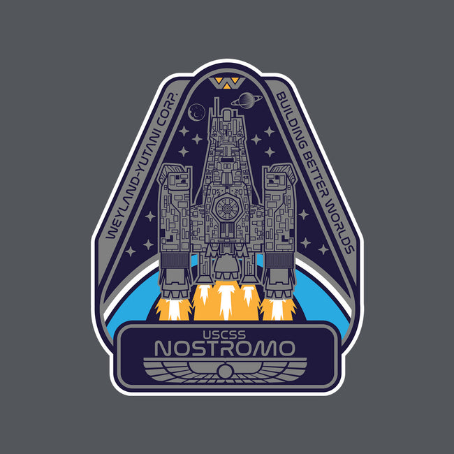 USCSS Nostromo-Unisex-Basic-Tee-SuperEdu