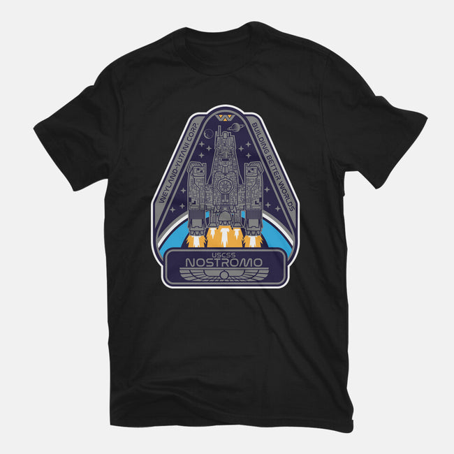 USCSS Nostromo-Mens-Heavyweight-Tee-SuperEdu