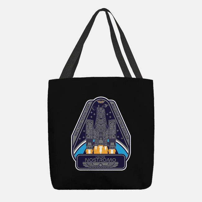 USCSS Nostromo-None-Basic Tote-Bag-SuperEdu