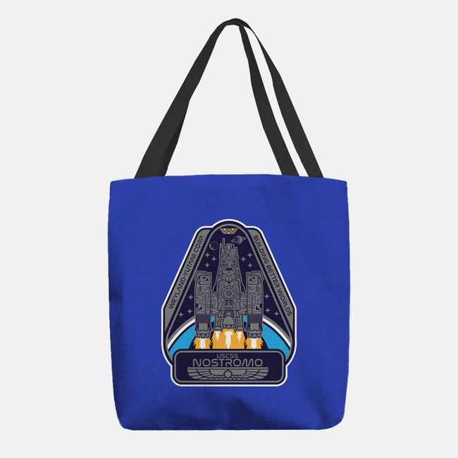 USCSS Nostromo-None-Basic Tote-Bag-SuperEdu