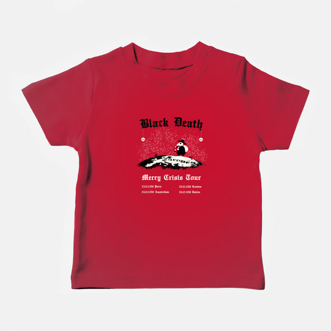 Black Death Merry Crisis Tour-Baby-Basic-Tee-Mattania