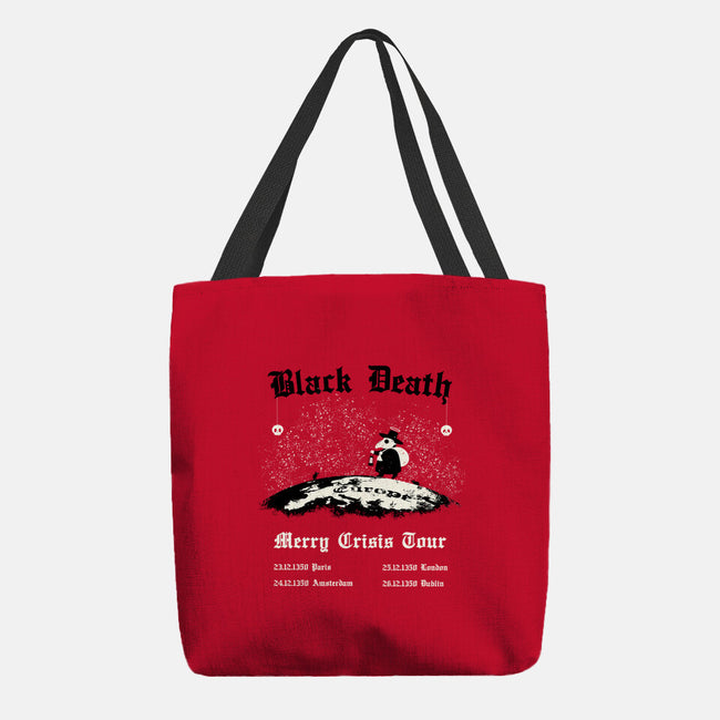 Black Death Merry Crisis Tour-None-Basic Tote-Bag-Mattania