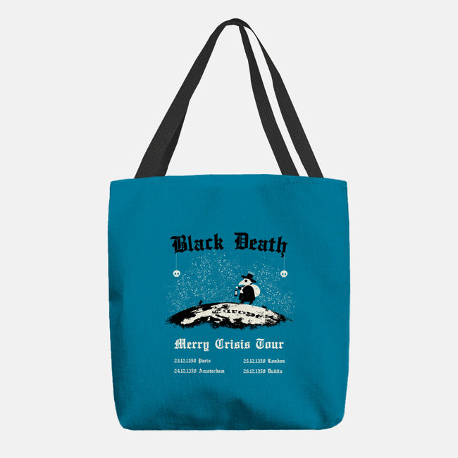 Black Death Merry Crisis Tour-None-Basic Tote-Bag-Mattania