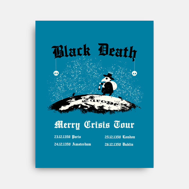 Black Death Merry Crisis Tour-None-Stretched-Canvas-Mattania