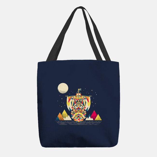 Merry Sailing-None-Basic Tote-Bag-rocketman_art