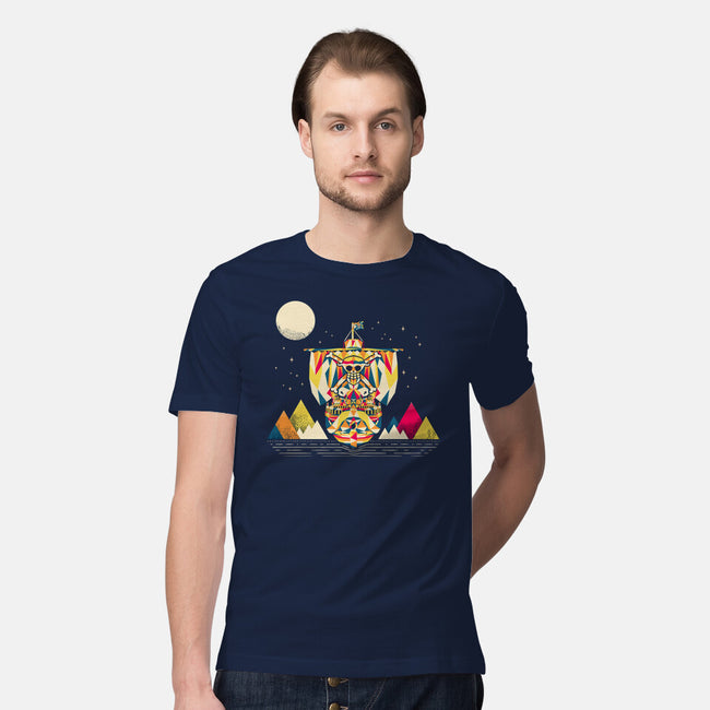 Merry Sailing-Mens-Premium-Tee-rocketman_art