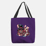 Cat Of Mystery-None-Basic Tote-Bag-glitchygorilla