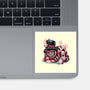 Cat Of Mystery-None-Glossy-Sticker-glitchygorilla