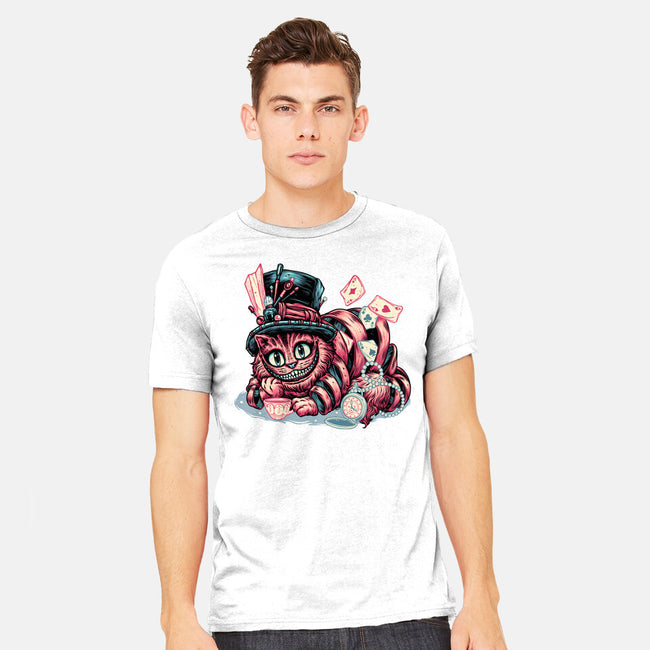 Cat Of Mystery-Mens-Heavyweight-Tee-glitchygorilla