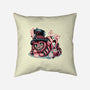 Cat Of Mystery-None-Removable Cover w Insert-Throw Pillow-glitchygorilla