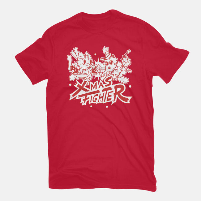 Xmas Fighter-Mens-Heavyweight-Tee-naomori