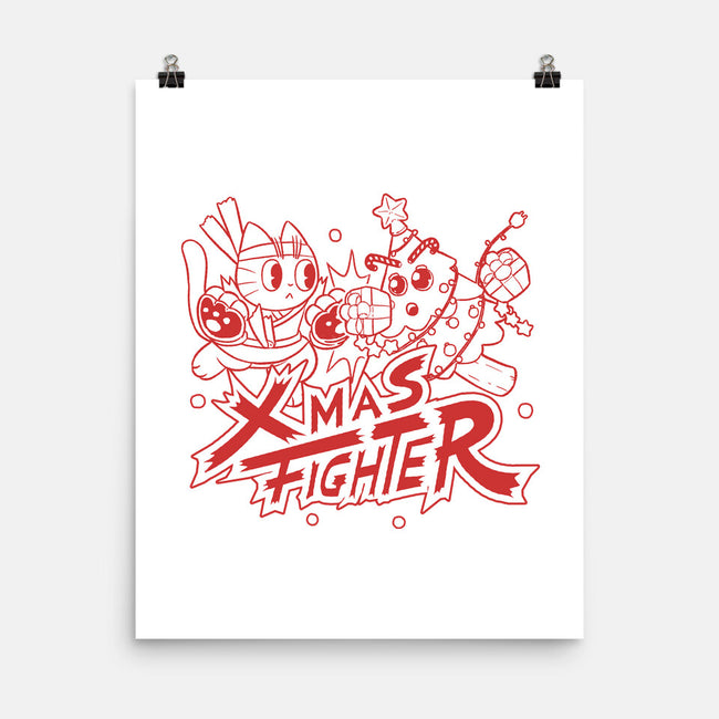 Xmas Fighter-None-Matte-Poster-naomori