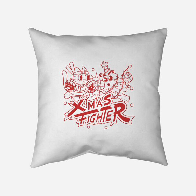 Xmas Fighter-None-Removable Cover w Insert-Throw Pillow-naomori