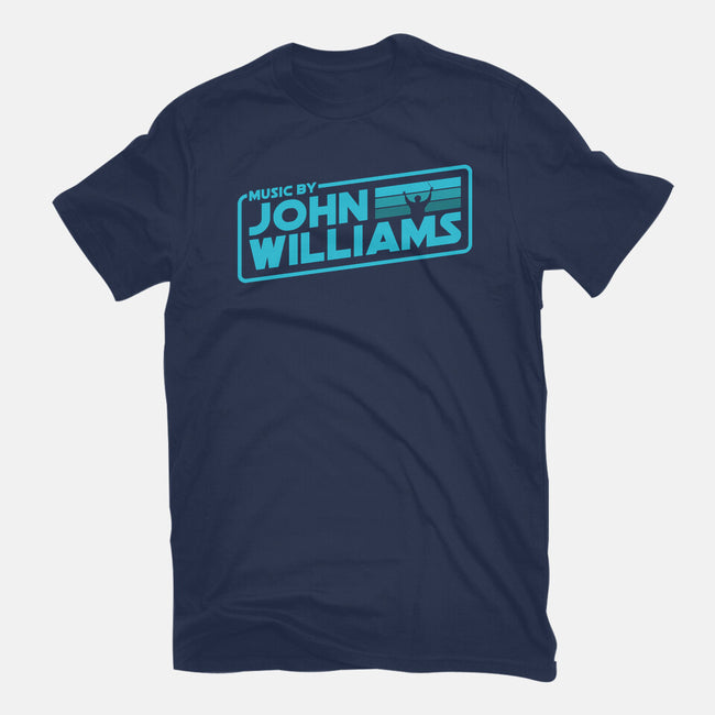 Music By John Williams-Mens-Heavyweight-Tee-rocketman_art