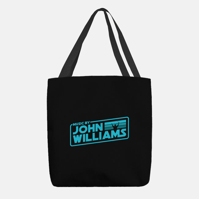 Music By John Williams-None-Basic Tote-Bag-rocketman_art