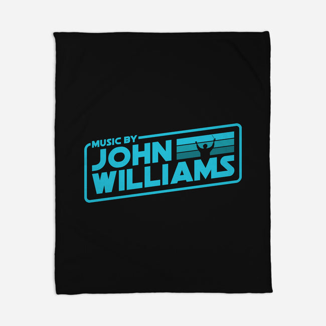 Music By John Williams-None-Fleece-Blanket-rocketman_art