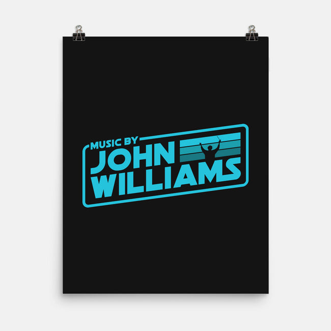 Music By John Williams-None-Matte-Poster-rocketman_art