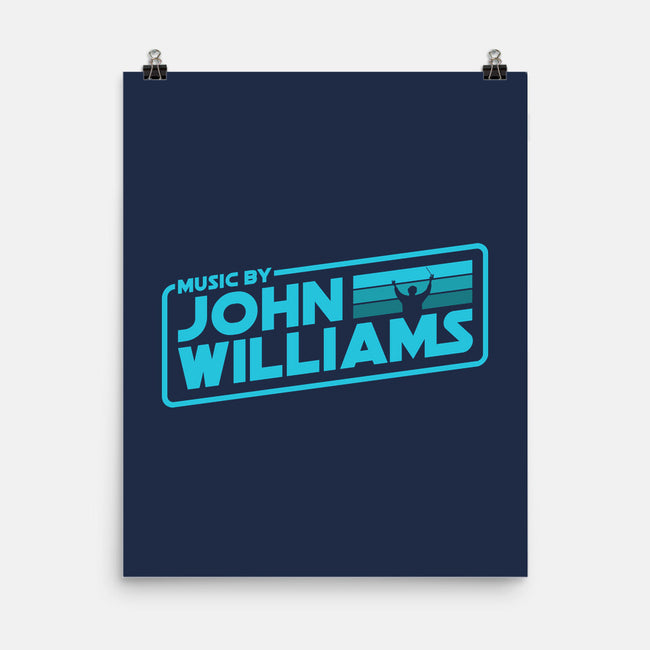 Music By John Williams-None-Matte-Poster-rocketman_art