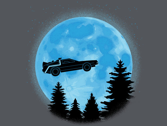 DeLorean And Moon