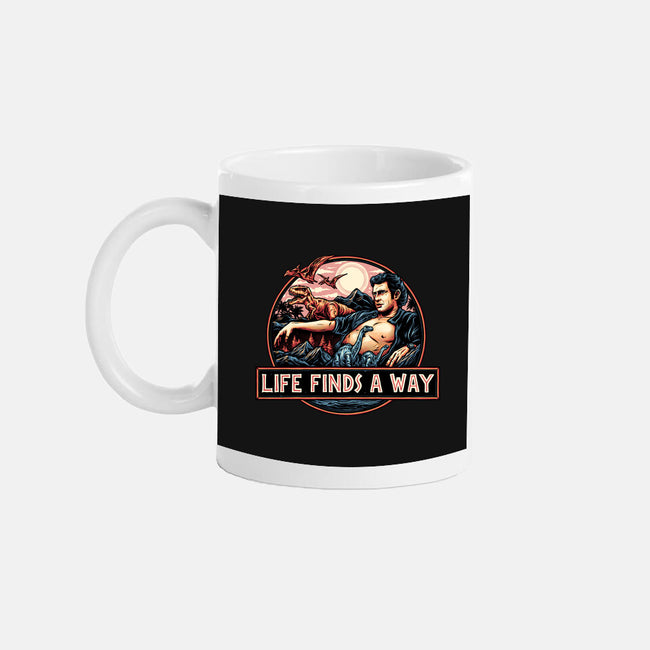 It Will Find A Way-None-Mug-Drinkware-glitchygorilla