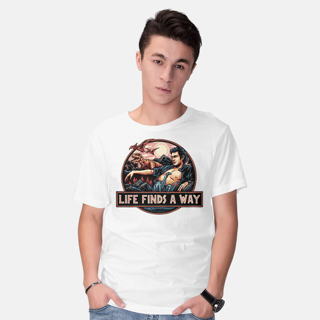 It Will Find A Way-Mens-Basic-Tee-glitchygorilla