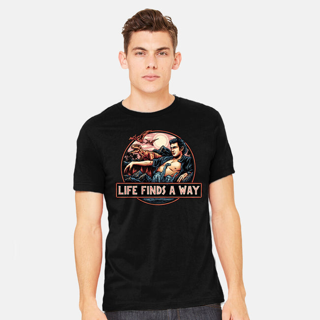 It Will Find A Way-Mens-Heavyweight-Tee-glitchygorilla