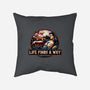 It Will Find A Way-None-Removable Cover w Insert-Throw Pillow-glitchygorilla