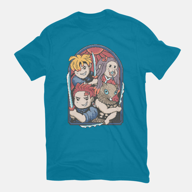 Demon Players-Womens-Fitted-Tee-marsdkart