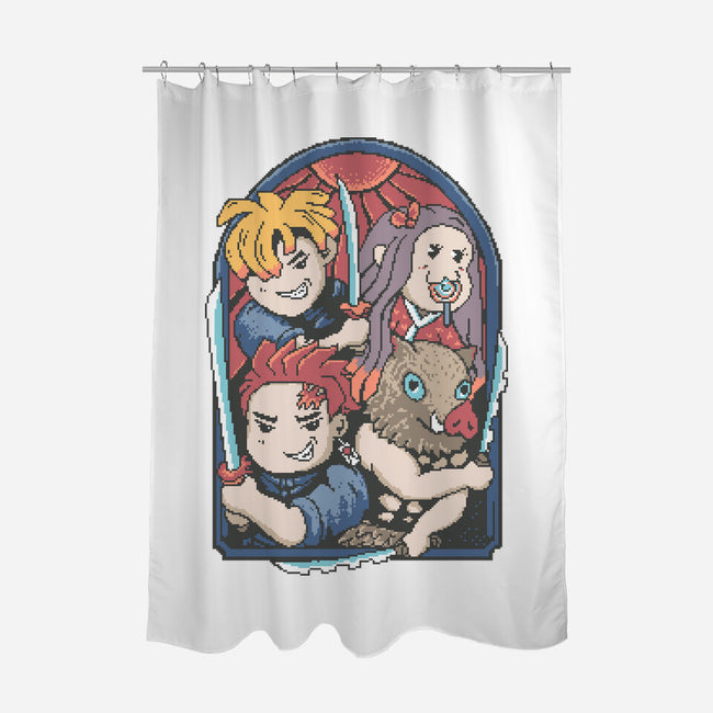 Demon Players-None-Polyester-Shower Curtain-marsdkart