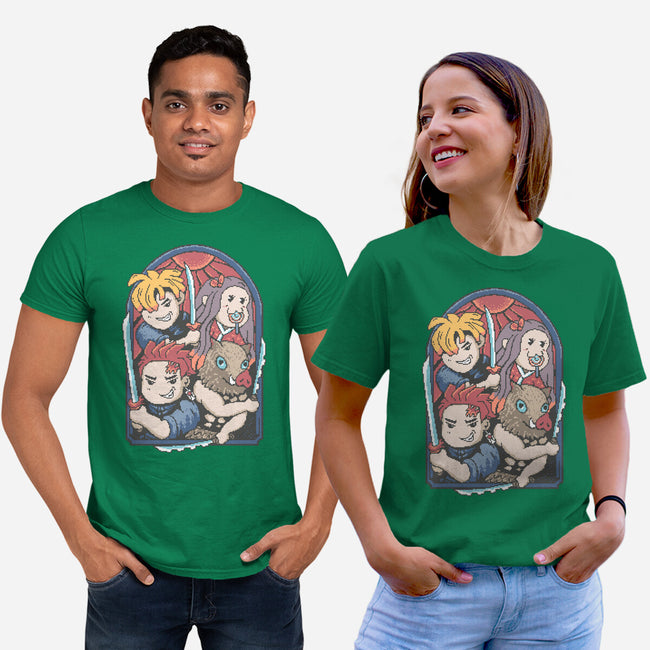 Demon Players-Unisex-Basic-Tee-marsdkart