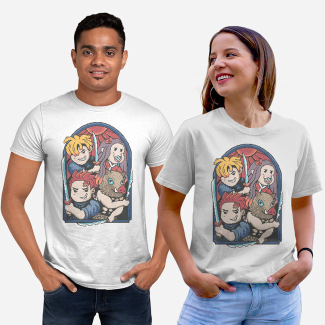 Demon Players-Unisex-Basic-Tee-marsdkart