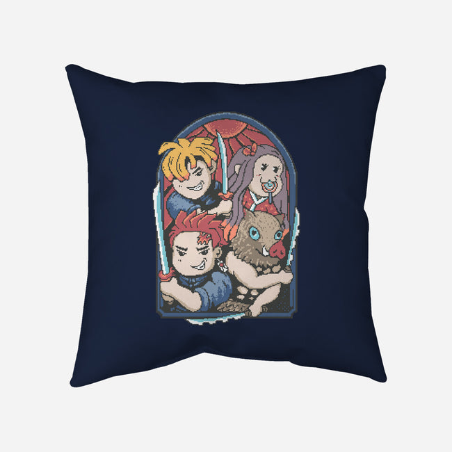 Demon Players-None-Removable Cover w Insert-Throw Pillow-marsdkart