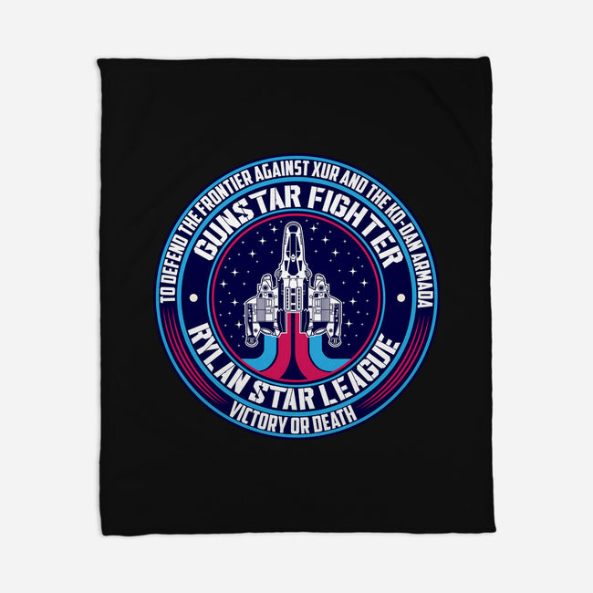 Gunstar Fighter-None-Fleece-Blanket-SuperEdu