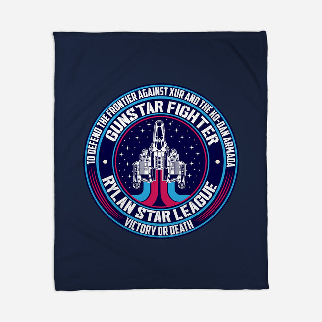 Gunstar Fighter-None-Fleece-Blanket-SuperEdu