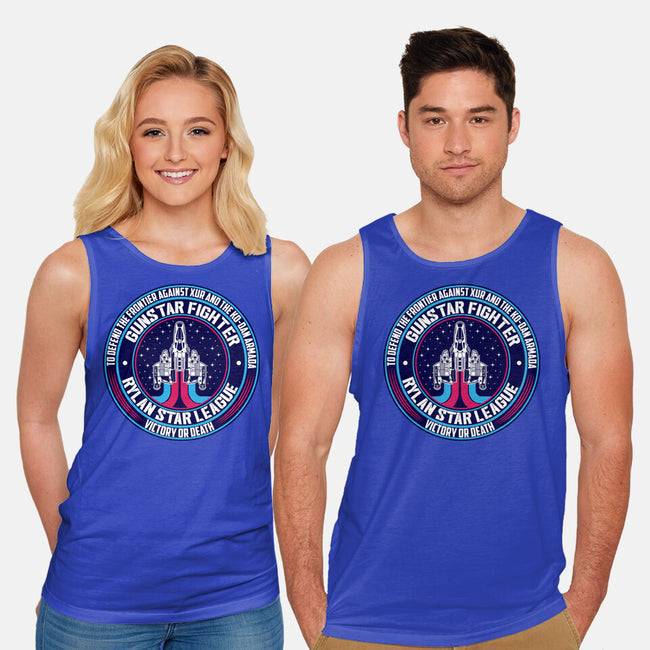 Gunstar Fighter-Unisex-Basic-Tank-SuperEdu