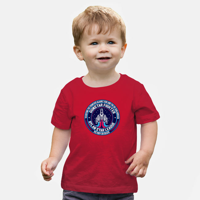 Gunstar Fighter-Baby-Basic-Tee-SuperEdu