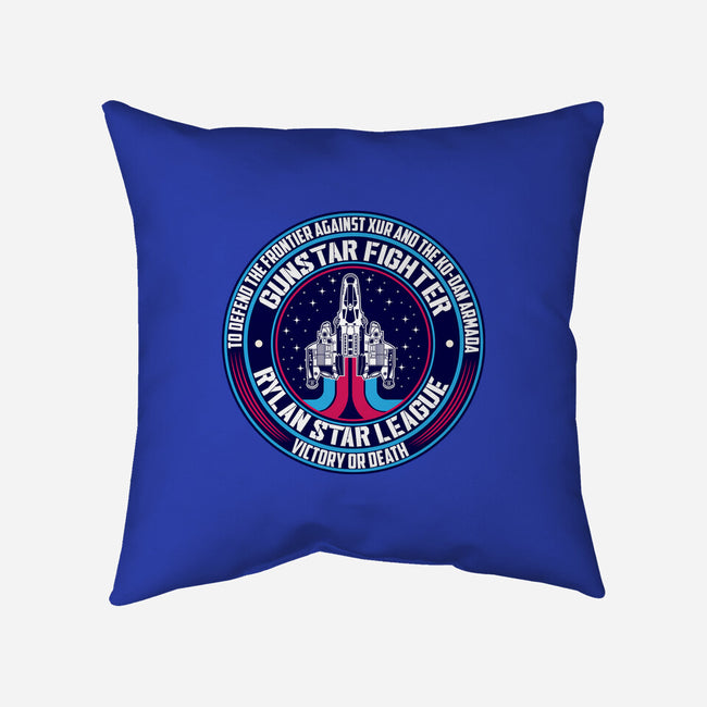 Gunstar Fighter-None-Removable Cover w Insert-Throw Pillow-SuperEdu