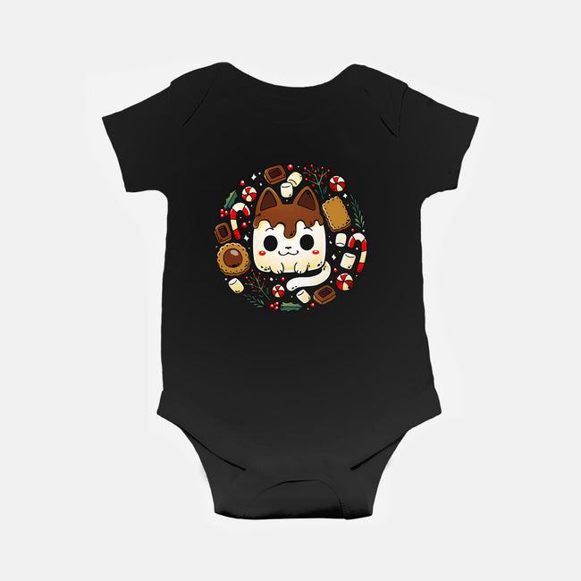 Christmallows-Baby-Basic-Onesie-Vallina84