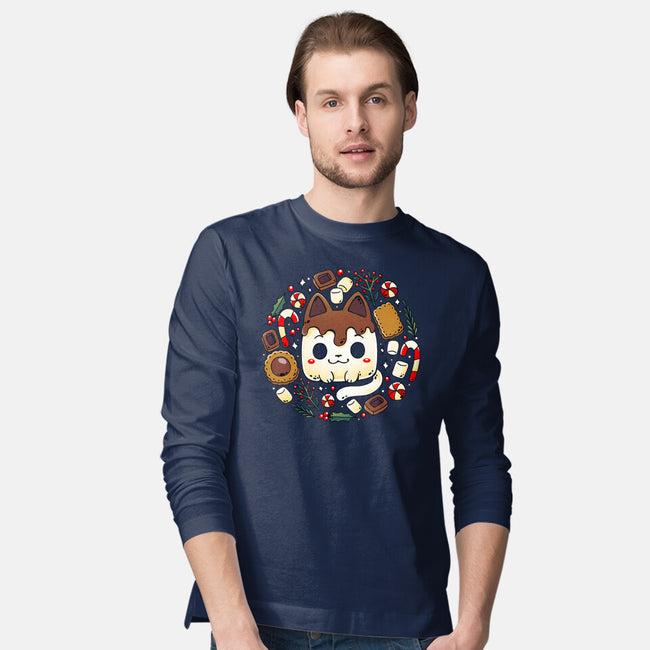 Christmallows-Mens-Long Sleeved-Tee-Vallina84