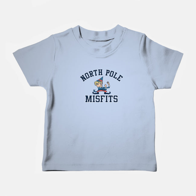 North Pole Misfits-Baby-Basic-Tee-zachterrelldraws