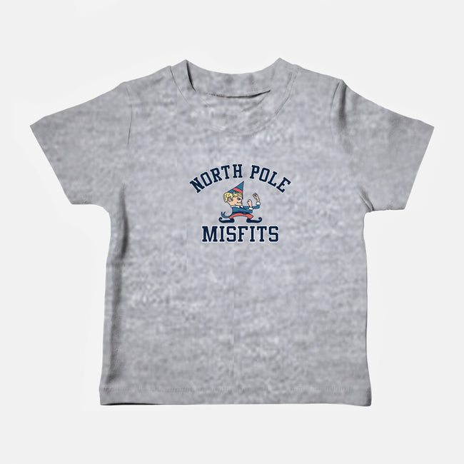 North Pole Misfits-Baby-Basic-Tee-zachterrelldraws