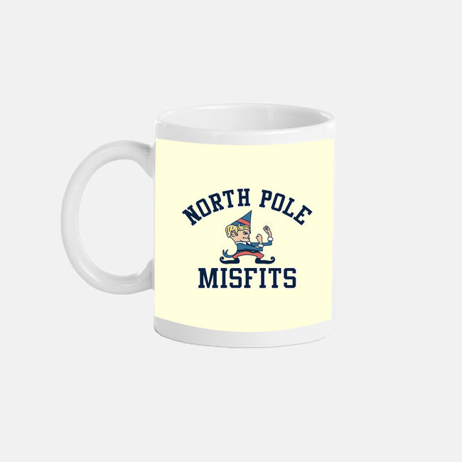 North Pole Misfits-None-Mug-Drinkware-zachterrelldraws