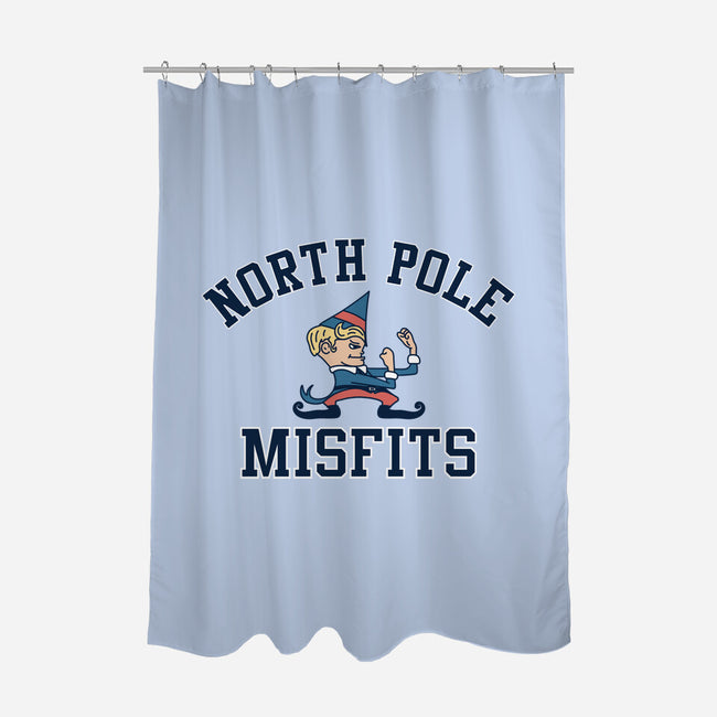 North Pole Misfits-None-Polyester-Shower Curtain-zachterrelldraws