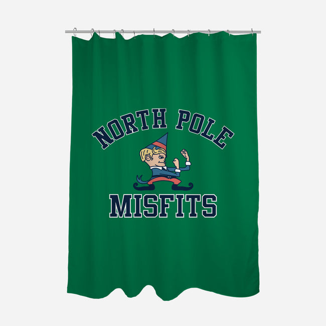 North Pole Misfits-None-Polyester-Shower Curtain-zachterrelldraws