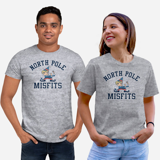 North Pole Misfits-Unisex-Basic-Tee-zachterrelldraws