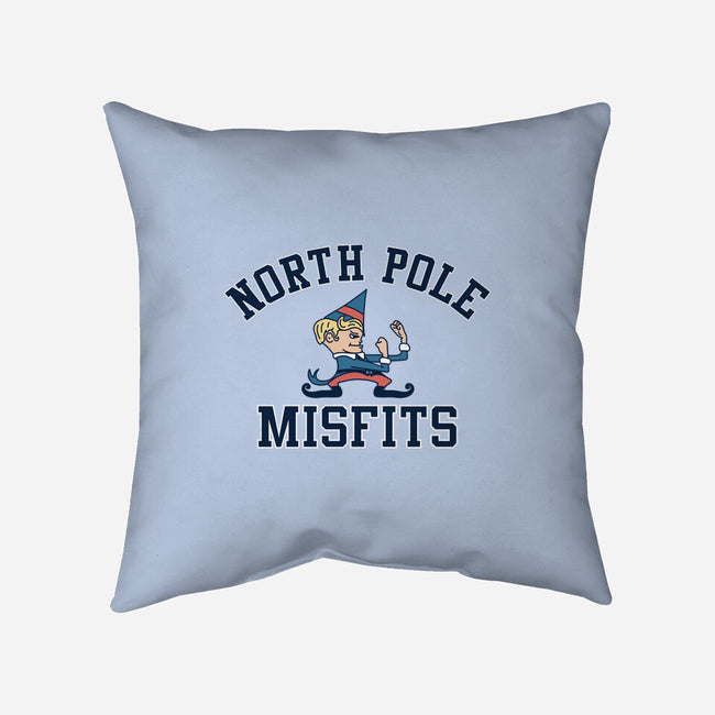 North Pole Misfits-None-Removable Cover w Insert-Throw Pillow-zachterrelldraws