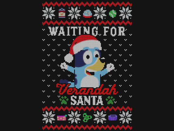 Waiting For Verandah Santa