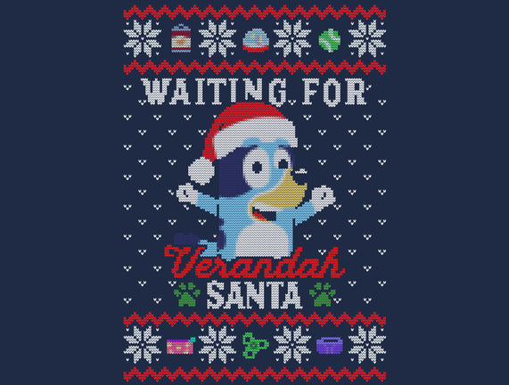 Waiting For Verandah Santa