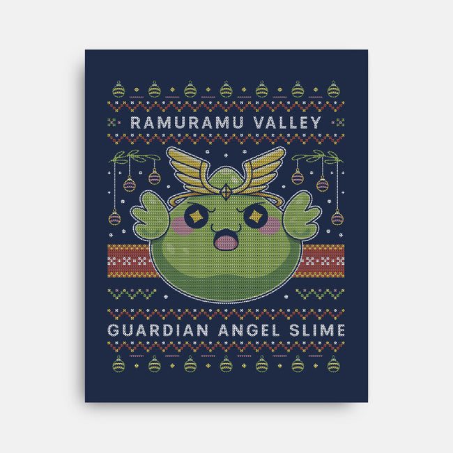 Ramuramu Valley Ugly Sweater-None-Stretched-Canvas-LAGELANTEE