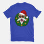 Master Santa-Womens-Fitted-Tee-Alexhefe